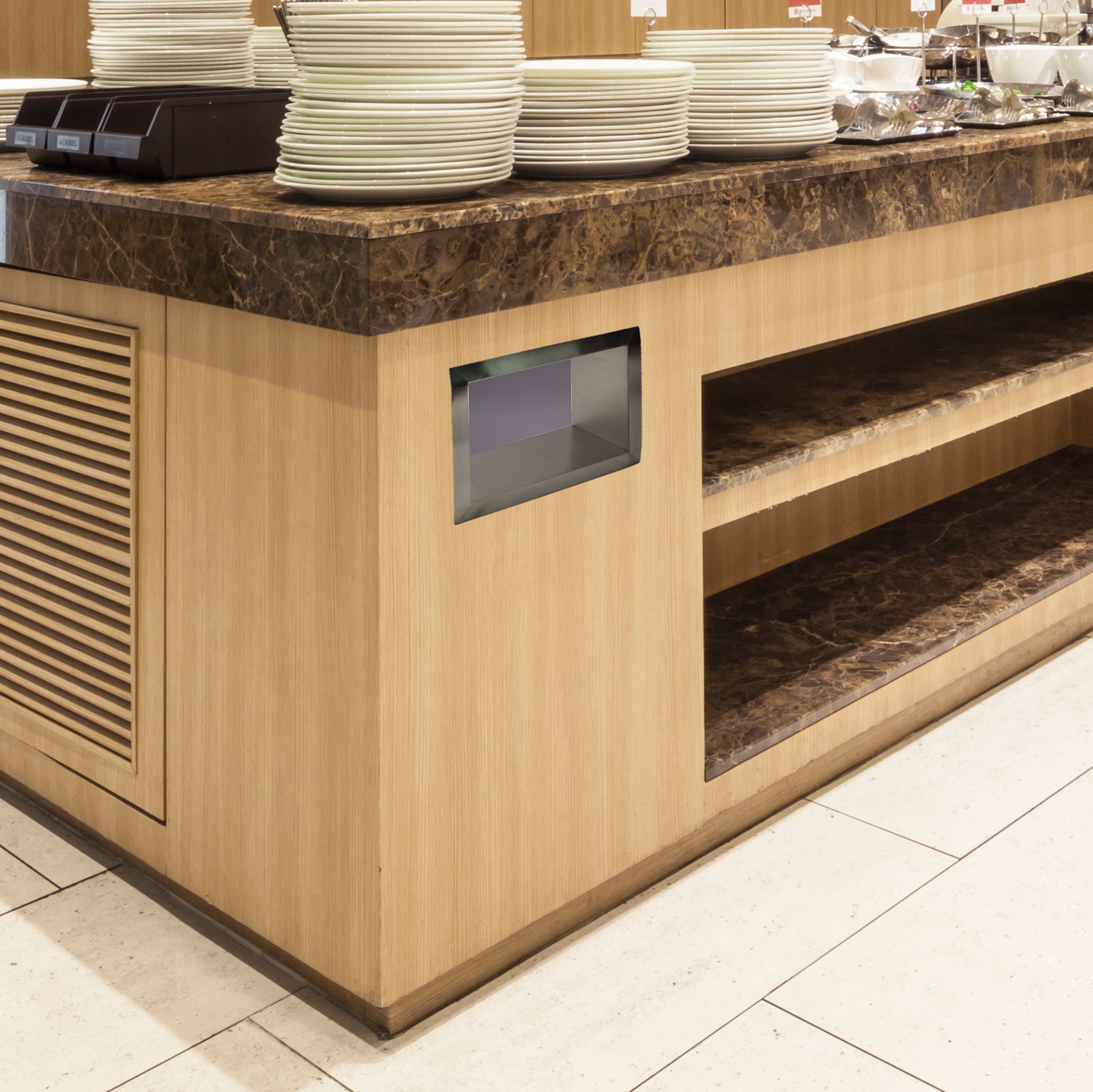 Rectangular Chute Rectangular Trash Chute | Concept Hardware